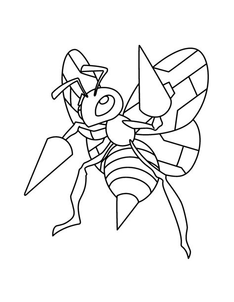 Les coloriages pokemon mandala seront une autre façon de se détendre avec créativité. Coloriage Dardargnan Pokemon à imprimer et colorier