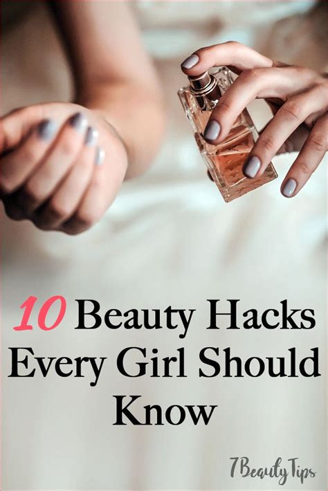 10 Beauty Hacks Every Girl Should Know 7beautytips Hacks Every Girl Should Know Beauty