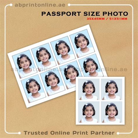Passport Size Photo Printing Ab Print Online