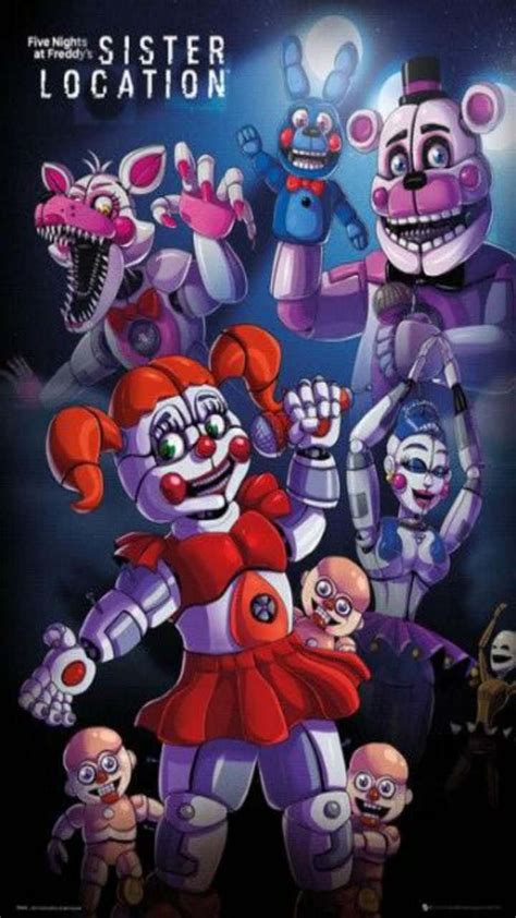Download Five Nights At Freddys Sister Location 720 X 1280 Wallpaper