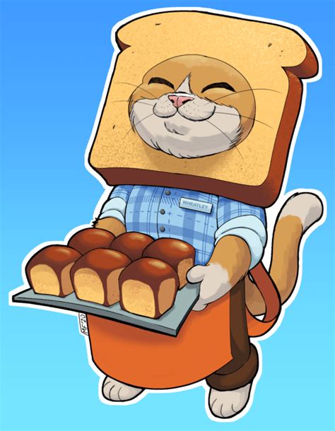 Wheatley The Bread Cat Mastafran Comicsmastafran Comics