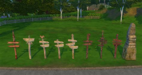 Sims 4 Road Signs Cc