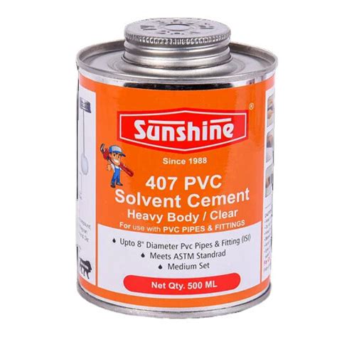 Pvc Solvent Cement At Best Price In Bhiwandi Maharashtra Sagar