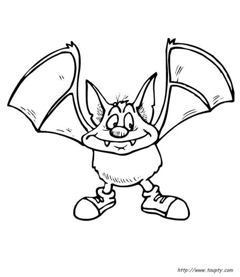 Maybe you would like to learn more about one of these? Coloriage Chauve-souris lève ses ailes dessin gratuit à ...
