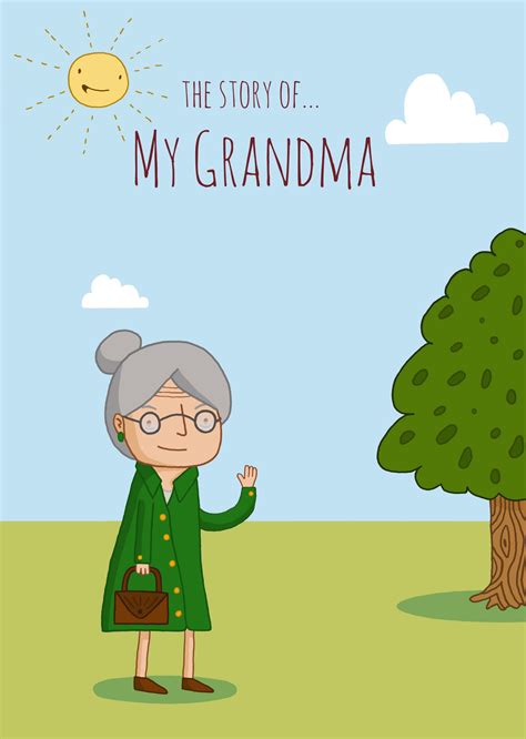 The Story Of My Grandma Personalised Loss Book