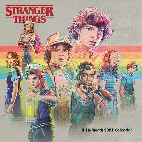 It was first released as a netflix original series on july 15, 2016. Buy Stranger Things 2021 Square Calendar | GAME