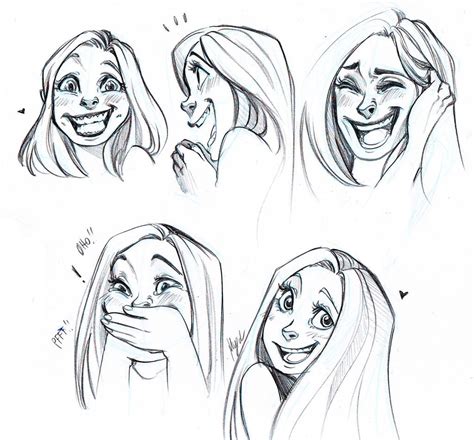 Laughing And Smiling Faces By Myed89 On Deviantart
