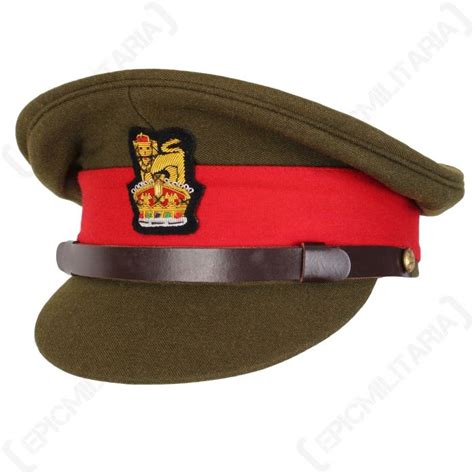 British Army Staff Officers Peak Cap Colonel Brigadier