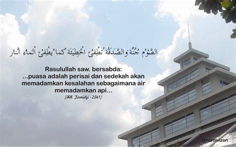 Kultum Ceramah Ramadhan 2020 / 1441, "Puasa Adalah Perisai"