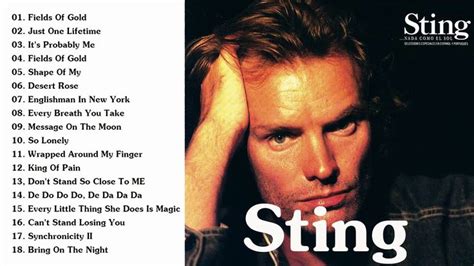 Sting Greatest Hits Full Album The Best Songs Of Sting In 2020 Best