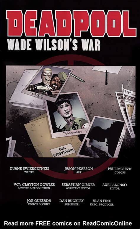 Deadpool Wade Wilsons War 2 Read Deadpool Wade Wilsons War 2 Comic