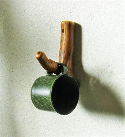Plenty handy as a coat hook but can be used for an accent piece all by itself. Juniper Tree Branch Wall Hook for hat hook, natural hotpad ...