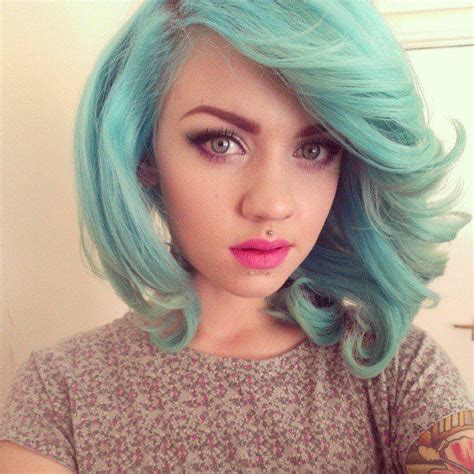 Find out more about permanent green hair dye and get the scoop on temporary green hair dye. Blue Hair: 30 Brand New Bangin' Blue Hair Color Ideas