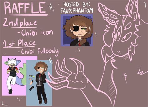 fauxphantom on twitter art raffle open i can draw just about any character including furry