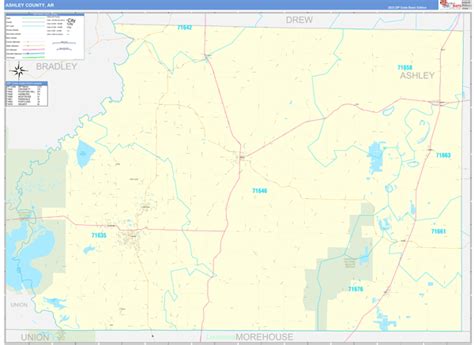 Maps Of Ashley County Arkansas