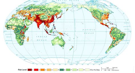 World Atlas Of Natural Disaster Risk Ranks Exposure To 11 Natural