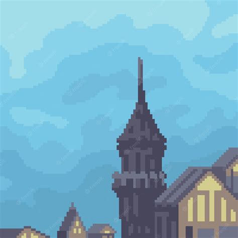 Download Free 100 Pixel Art Castle