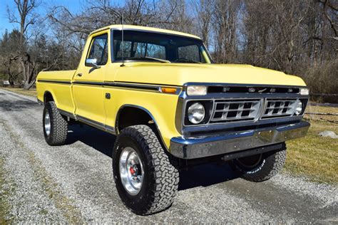 1976 Ford F 250 Highboy 4 Speed For Sale On Bat Auctions Sold For