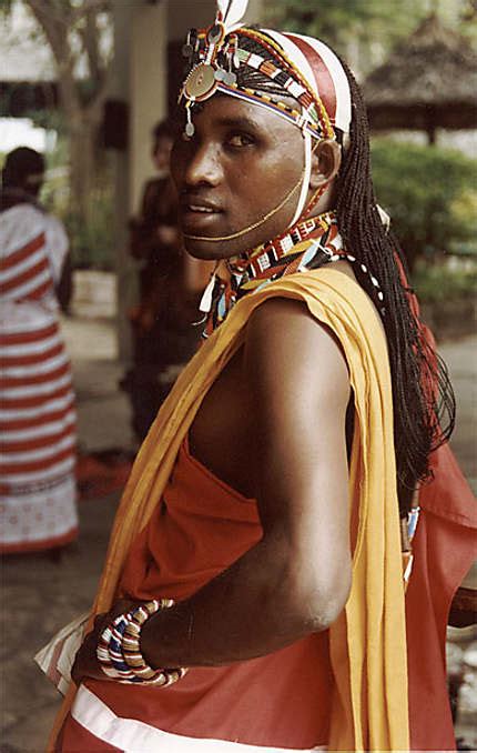 Masaii Portraits Costume Nairobi Nairobi Et Le Centre Kenya