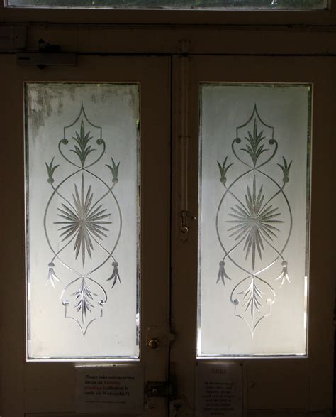 Etched Glass Door Designs Photos Cantik