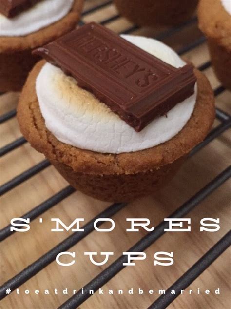 Campfire Smores Cups To Eat Drink And Be Married Recipe Smores