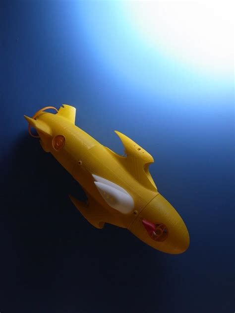 Designer 3d Prints A Working Rc Submarine The Voice Of