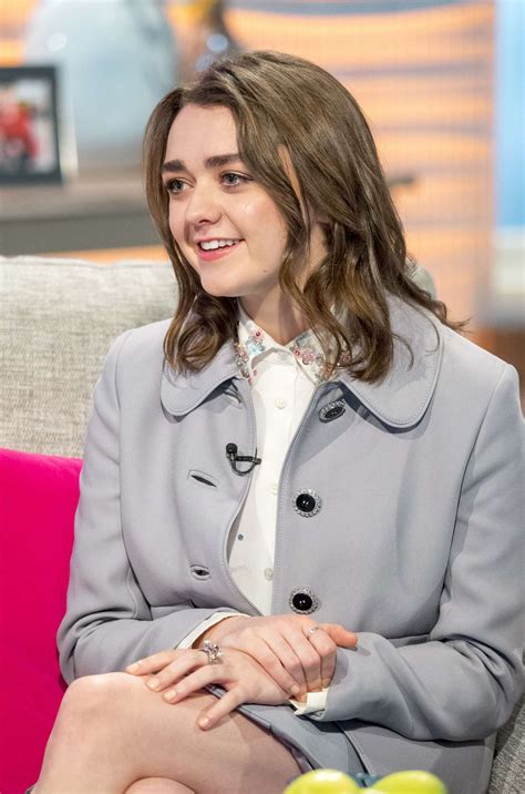 Maisie Williams On Lorraine Tv Show 04 Gotceleb