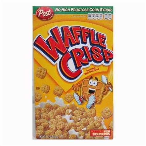 Best Cereal Ever Waffle Crisp Rnostalgia