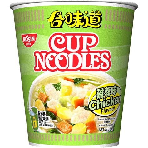 Nissin Noodle Cup Chicken 73g Woolworths