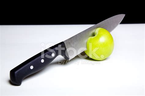 Knife And Apple Stock Photo Royalty Free Freeimages