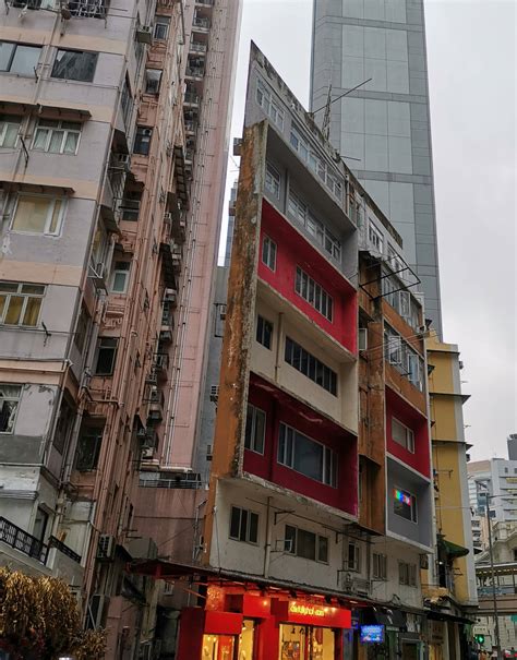 A Two Dimensional Apartment Building Hong Kong Ive Seen So Many Of
