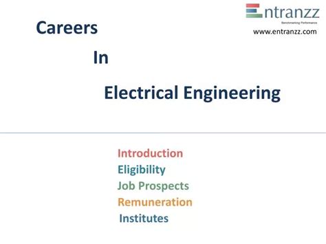 Ppt Careers In Electrical Engineering Powerpoint Presentation Free