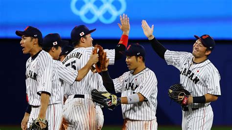 Olympics Baseball Japan Book Spot In Gold Medal Game Dominican