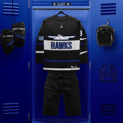 Iceflex Hockey Uniform Mockup Template Premium Locker Scene