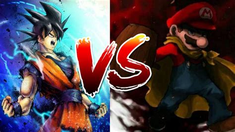 Versus Match Unlimit Goku Vs Mario Dbz Vs Nintendo Battle