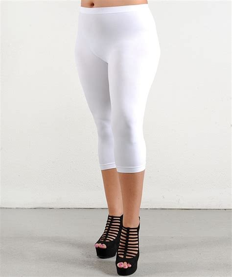 Plus Size White Leggings WardrobeMag Com