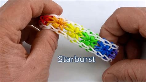 How To Make The Starburst Bracelet On The Rainbow Loom
