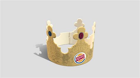 Burger King Crown - Download Free 3D model by Hatsvki [57c8bcf] - Sketchfab