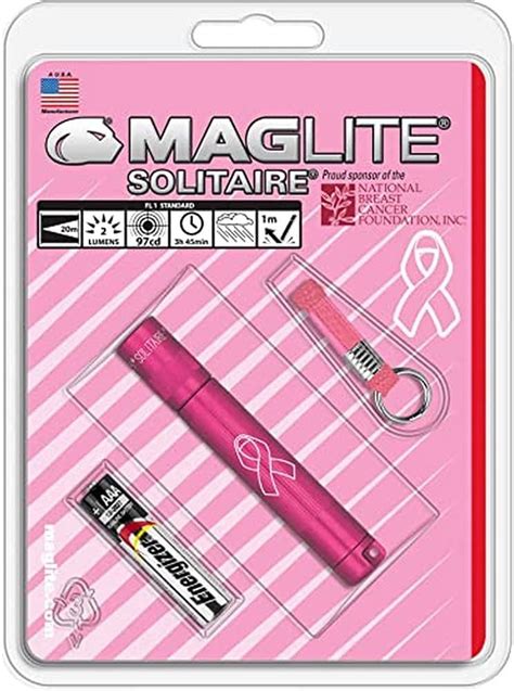 Maglite K3a986 Aaa Solitaire Flashlight Purple Amazonca Tools