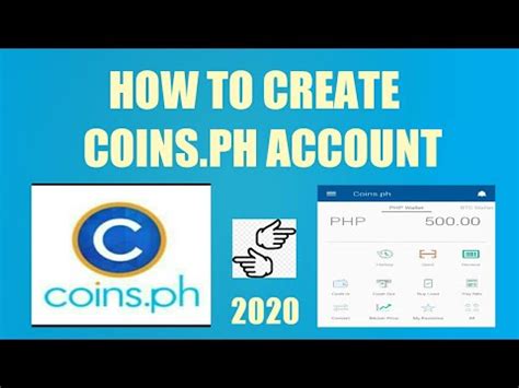 How do i get started? HOW TO CREATE COINS.PH ACCOUNT 2020 | MARVZ PH - YouTube