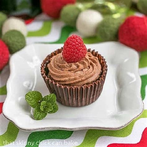 Chocolate Mousse Cups That Skinny Chick Can Bake