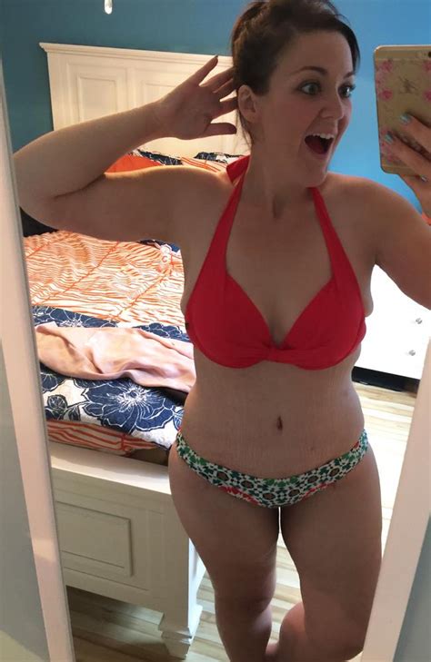 Mallory Buettner Woman Wears Bikini For First Time Ever After Losing 85kg