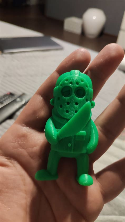 3d Printable Mini Jason From Friday The 13th By Wekster
