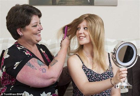 Mother Shaves Her Head To Create A Wig For Alopecia Suffering Daughter