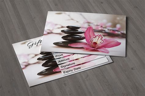 t voucher card for hairdressers beauty salons nail treatment sp beauty stationery