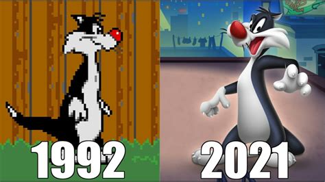 Evolution Of Sylvester And Tweety Games Youtube
