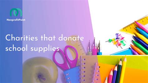 9 Best Charities That Donate School Supplies Full List With Details