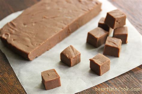 Condensed milk toffee step by step instructions: Homemade Milk Chocolate Fudge - Overtime Cook