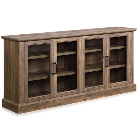 Belleze Modern 70 Inch Farmhouse Wood Sideboard Buffet Entertainment