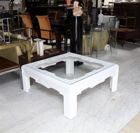 Shop for white lacquer coffee table at walmart.com. Square Modern "Wave" Pattern Carving White Lacquer Coffee ...